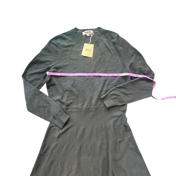 BODEN Maria Knitted Midi Dress Black NWT size 10 R - Picture 10 of 12